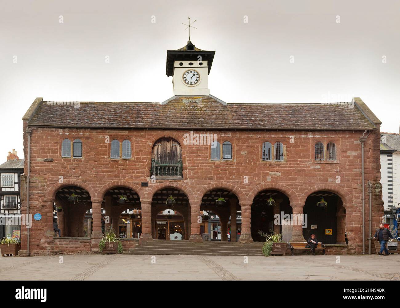 The Market House, Ross on Wye, Herefordshire Stockfoto