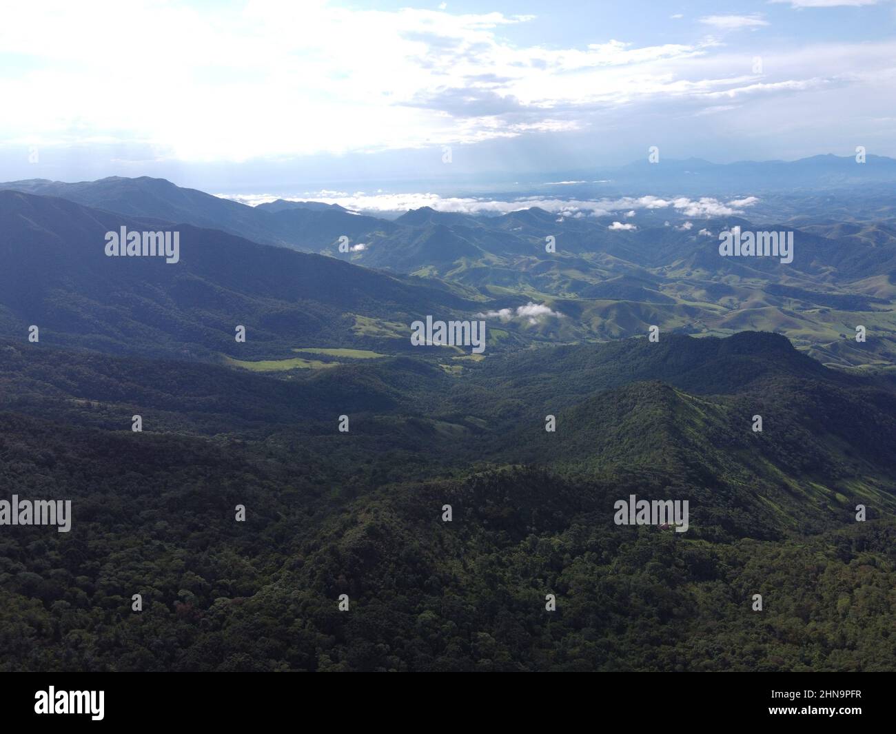 Parque Nacional da Serra da Bocaina Stockfoto