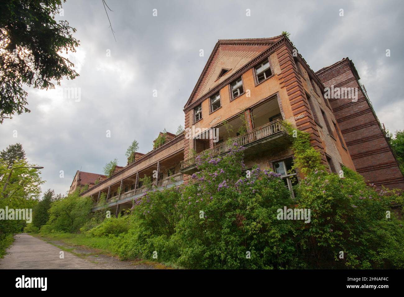 Verlassene Klinik, Beelitz, Nord-Berlin, Deutschland Stockfoto