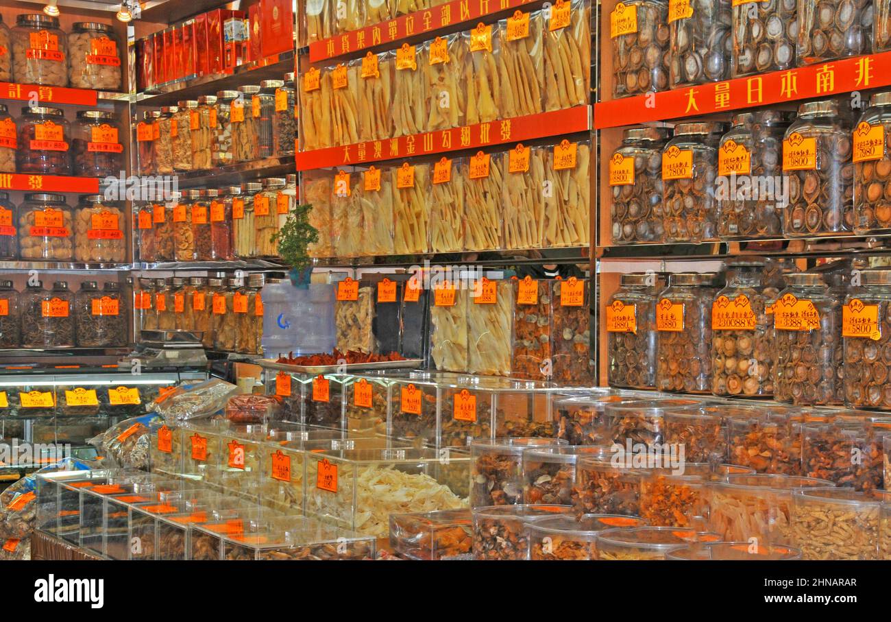 Food Boutique, Hong Kong Island, China Stockfoto