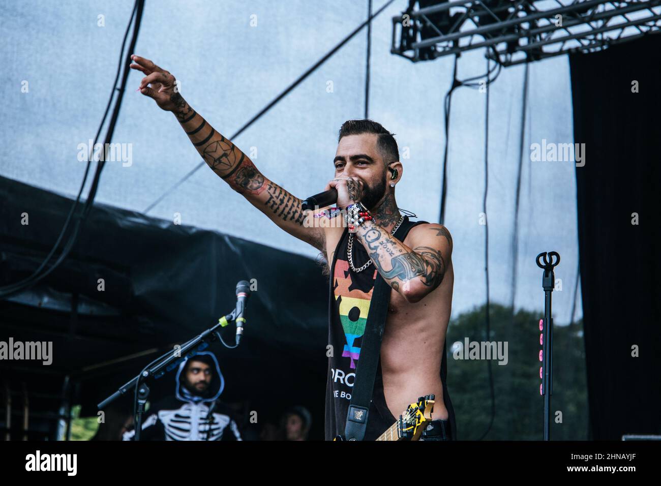 Zebrahead live beim Slam Dunk Festival 2021 Stockfoto