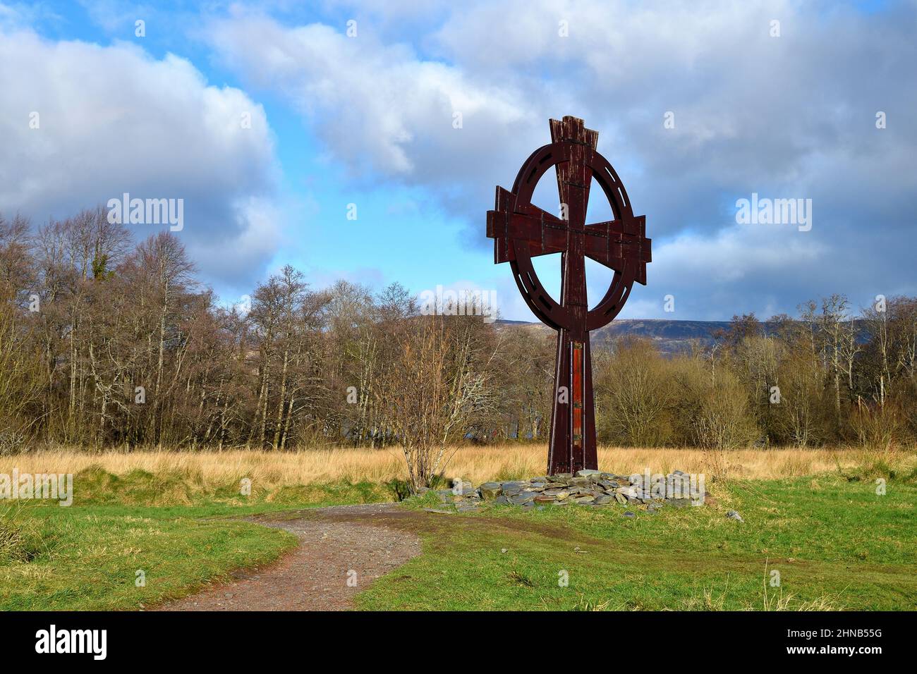 Wieder in Luss Stockfoto