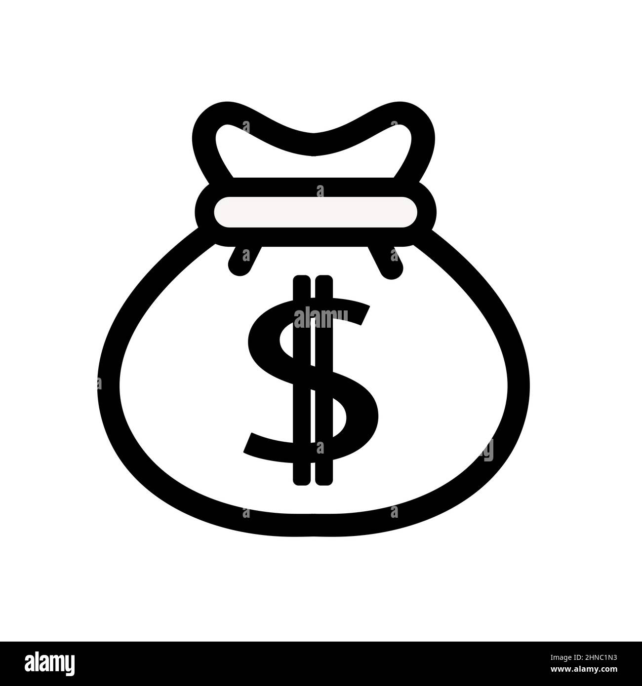 Abstraktes Vektor-Symbol auf der weißen, Illustration isoliert für Grafik-und Web-Design. Einfaches, flaches Symbol. Stock Vektor