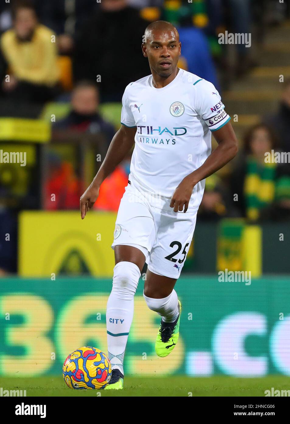 Fernandinha of Manchester City - Norwich City / Manchester City, Premier League, Carrow Road, Norwich, Großbritannien - 12th. Februar 2022 nur zur redaktionellen Verwendung - es gelten DataCo-Einschränkungen Stockfoto