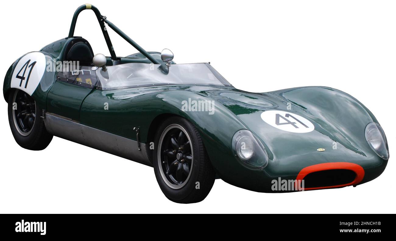 1960 Lola MkI No.41 in British Racing Green Stockfoto