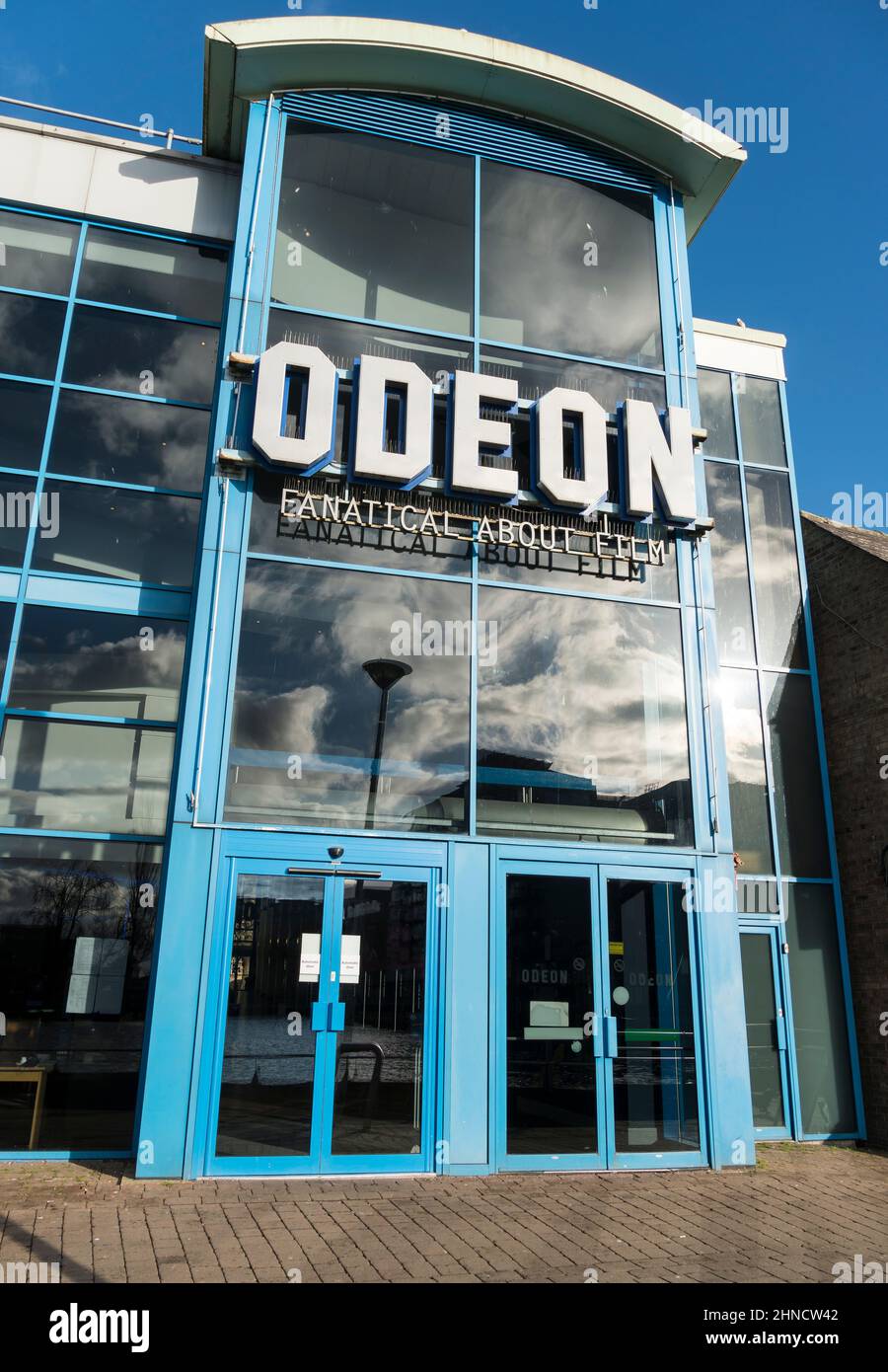 Odeon Kino Haupteingang Brayford Wharf North Lincoln 2022 Stockfoto