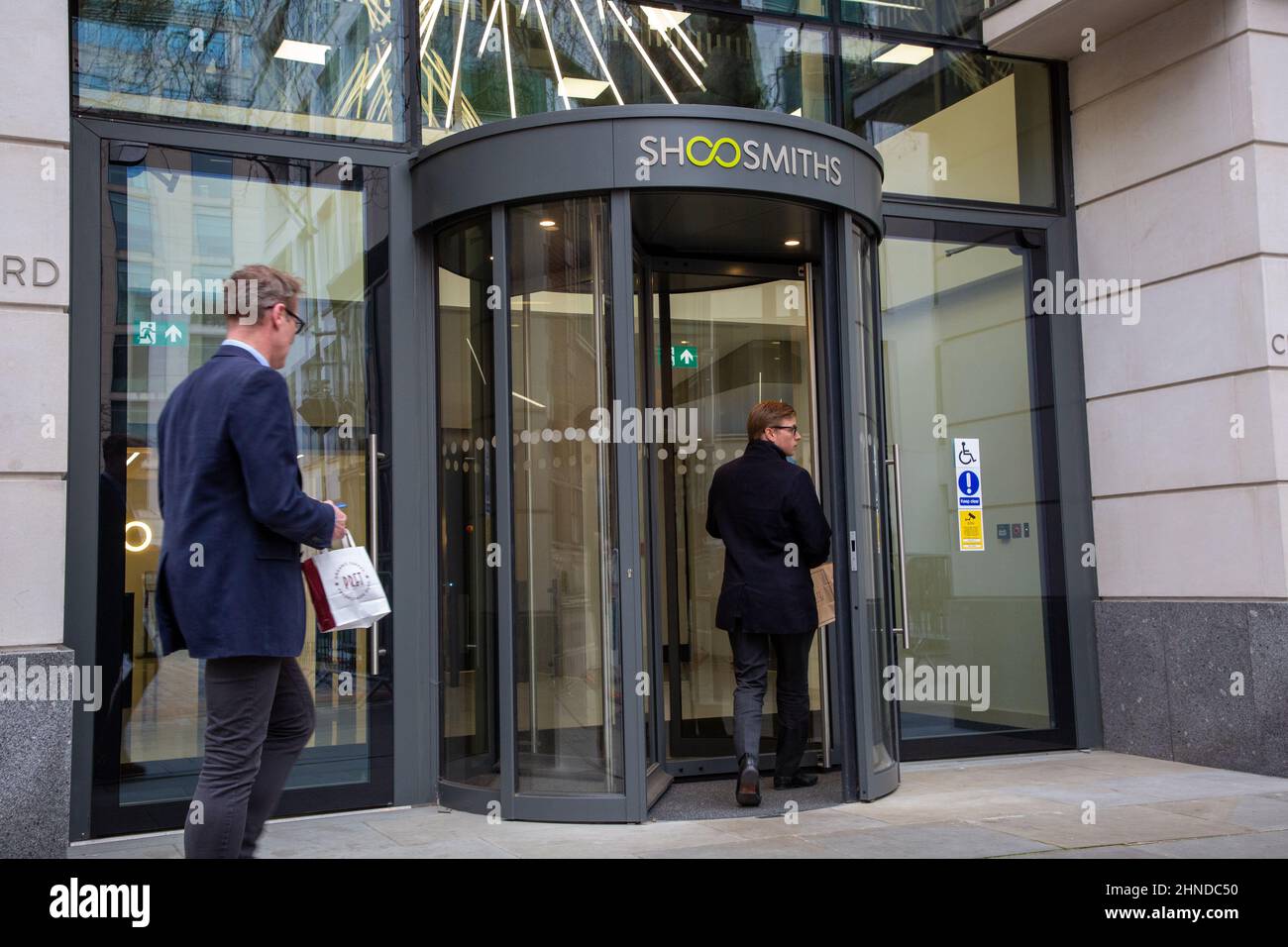 Shoosmiths Law Firm in London Stockfoto