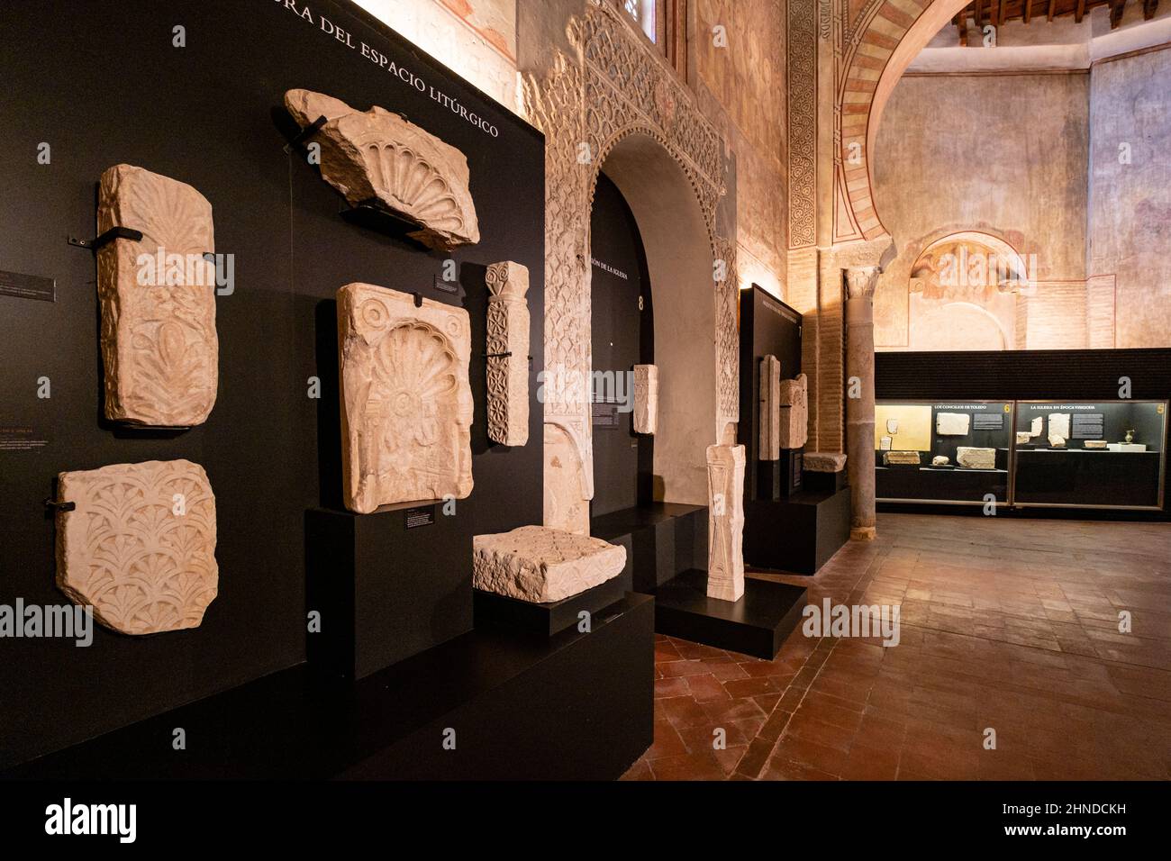 Museo de los Concilios y la Cultura Visigoda, Iglesia de San Román, Toledo, Castilla-La Mancha, Spanien Stockfoto