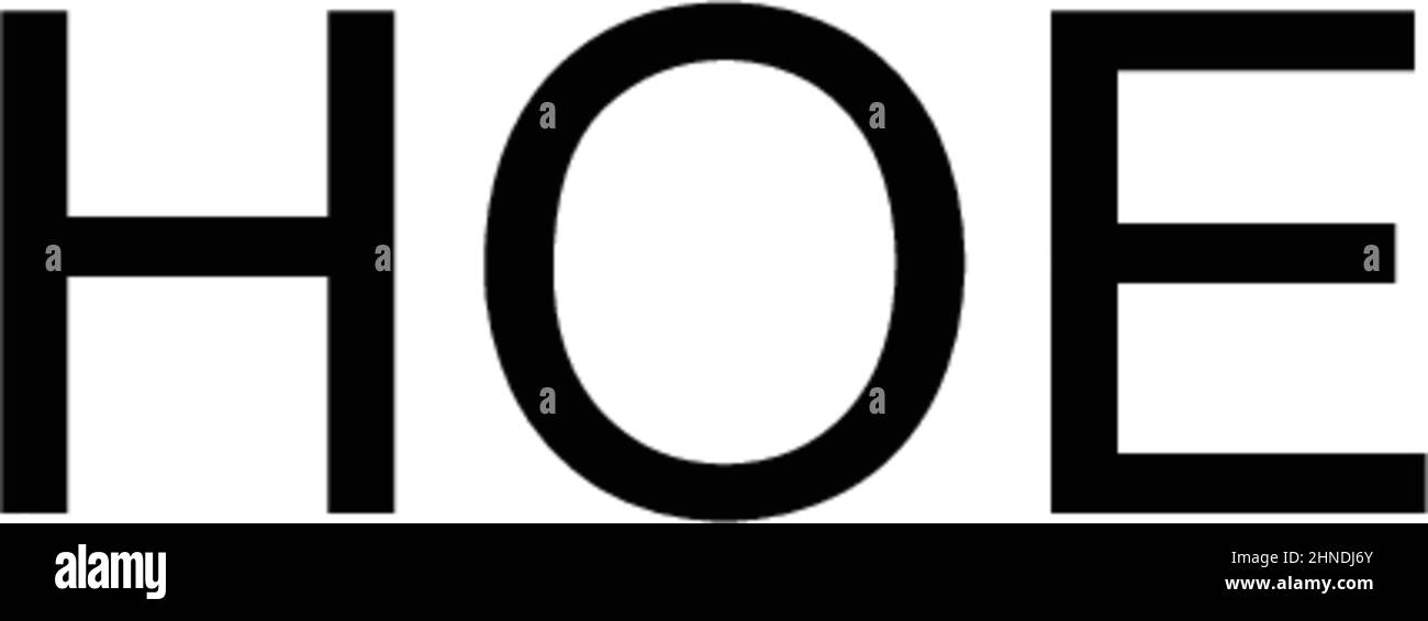 Einfaches Vektor-Symbol Hacke. Illustration Symbol Design-Vorlage für Web mobile UI-Element. Stock Vektor