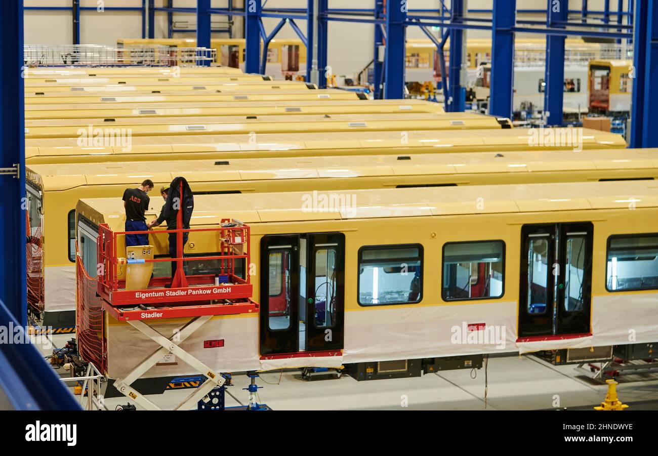 Berlin, Deutschland. 16th. Februar 2022. Die Neue S-Bahn-Baureihe Für ...