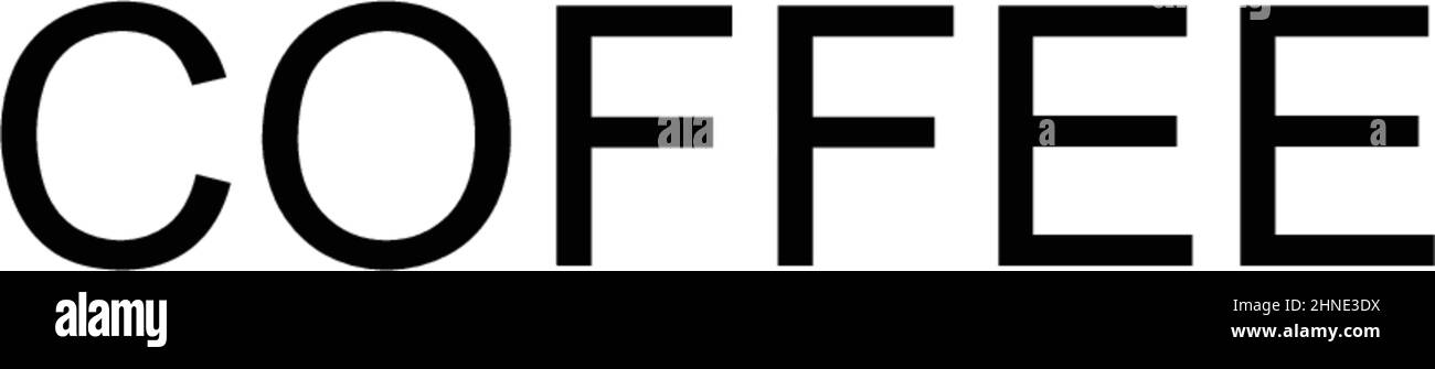 Einfaches Vektor-Symbol für Kaffee. Illustration Symbol Design-Vorlage für Web mobile UI-Element. Stock Vektor