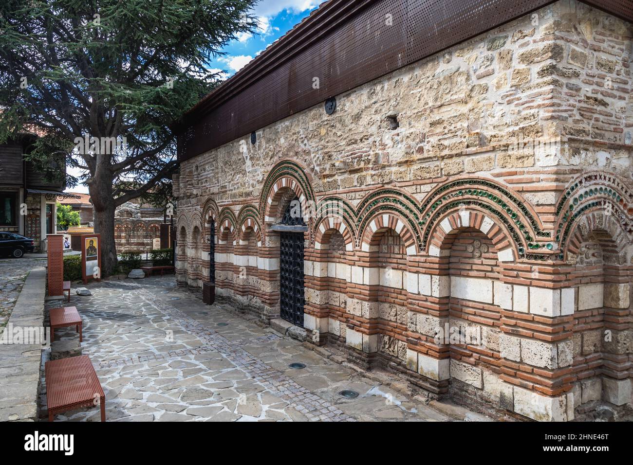 Sveta Paraskeva mittelalterliche Ostorthodoxe Kirche in Nesebar Resort an der Schwarzmeerküste, in der Provinz Burgas, Bulgarien Stockfoto