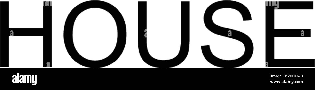 Einfaches Vektorsymbol für das Haus. Illustration Symbol Design-Vorlage für Web mobile UI-Element. Stock Vektor