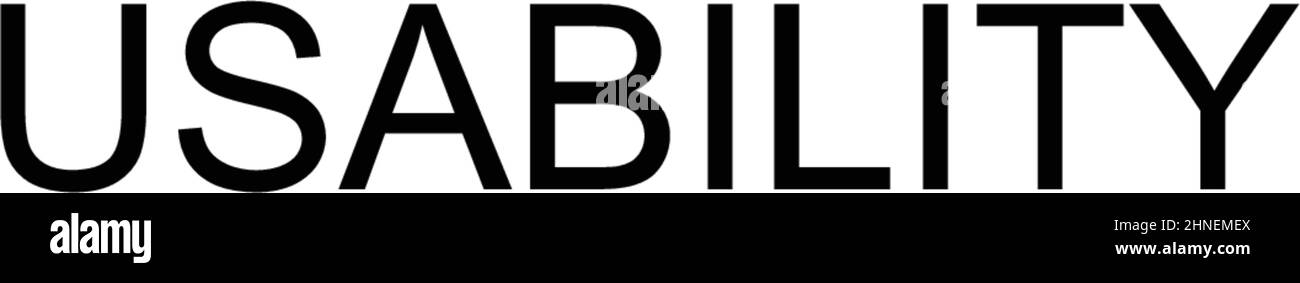 Benutzerfreundlichkeit einfaches Vektorsymbol. Illustration Symbol Design-Vorlage für Web mobile UI-Element. Stock Vektor