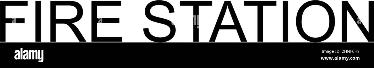 Einfaches Vektor-Symbol für die Feuerwehr. Illustration Symbol Design-Vorlage für Web mobile UI-Element. Stock Vektor