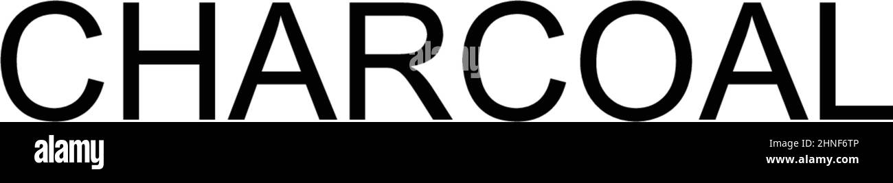 Einfaches Vektorsymbol für Kohle. Illustration Symbol Design-Vorlage für Web mobile UI-Element. Stock Vektor