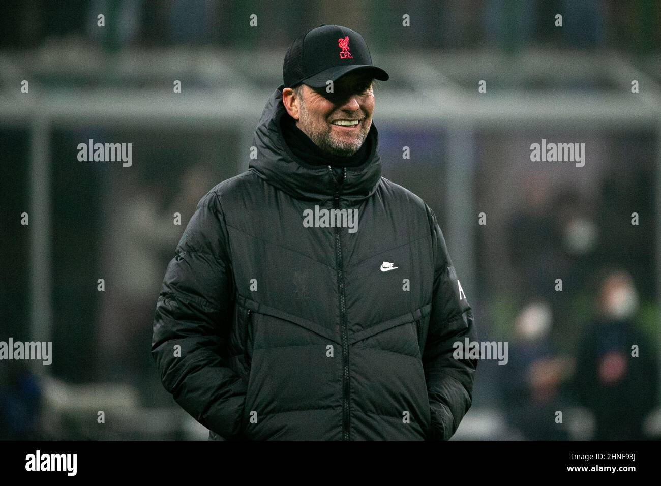 Mailand, Italien - februar 16 2022 - Inter- Liverpool FC Champions League - jurgen klopp Trainer liverpool fc Stockfoto