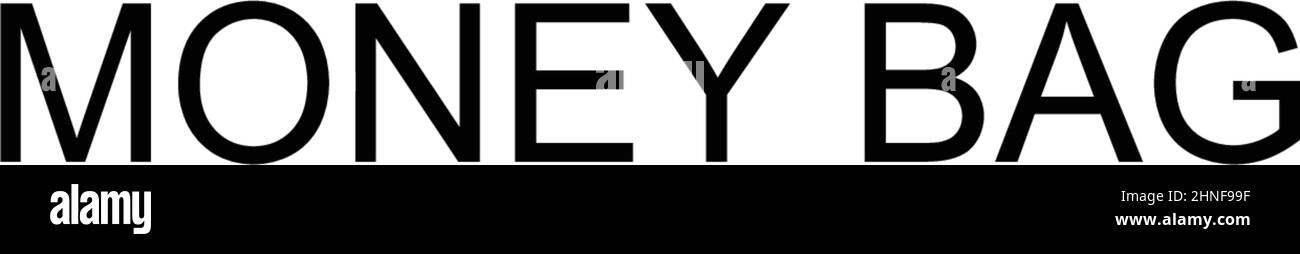 Geldbeutel einfaches Vektor-Symbol. Illustration Symbol Design-Vorlage für Web mobile UI-Element. Stock Vektor