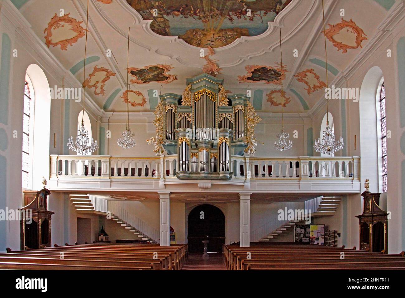 Katholische Kirche St. John Nepomuk, Weihe 1755, Orgel, Hadamar Ldkrs