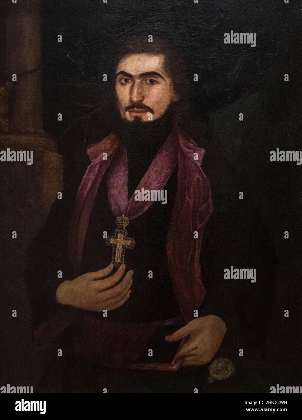 Teodor Ilic Cesljar: „Bischof Stefan Avakumovic“ (1790) Stockfoto