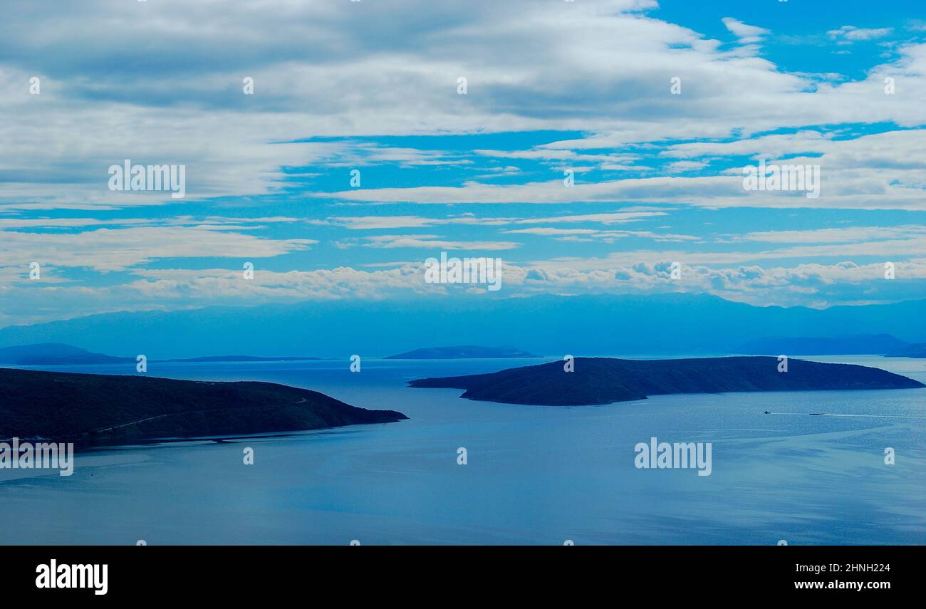 Das schöne Kroatien Stockfoto
