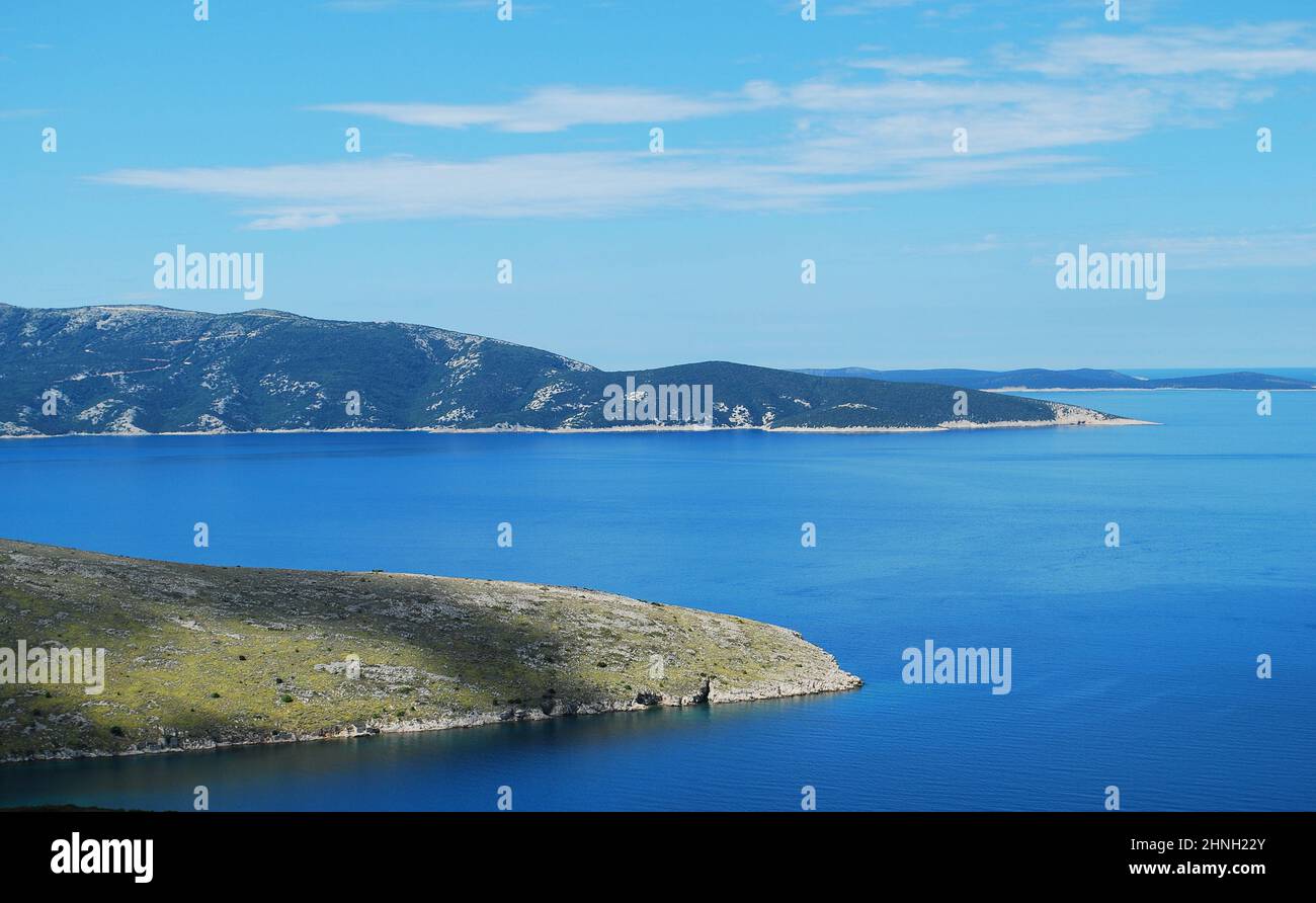 Das schöne Istrien in Kroatien Stockfoto
