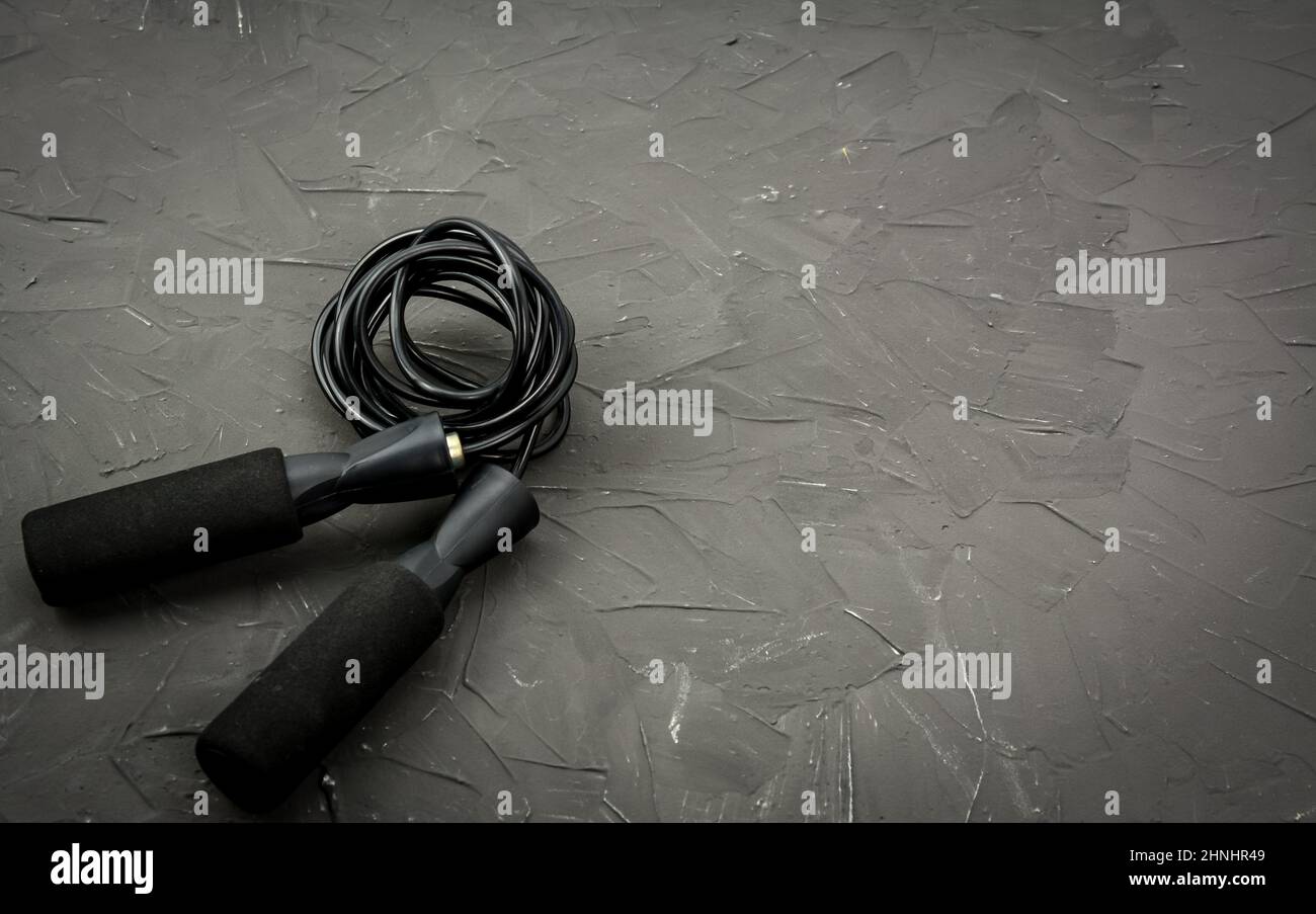 Sportausrüstung im Hintergrund Stockfoto