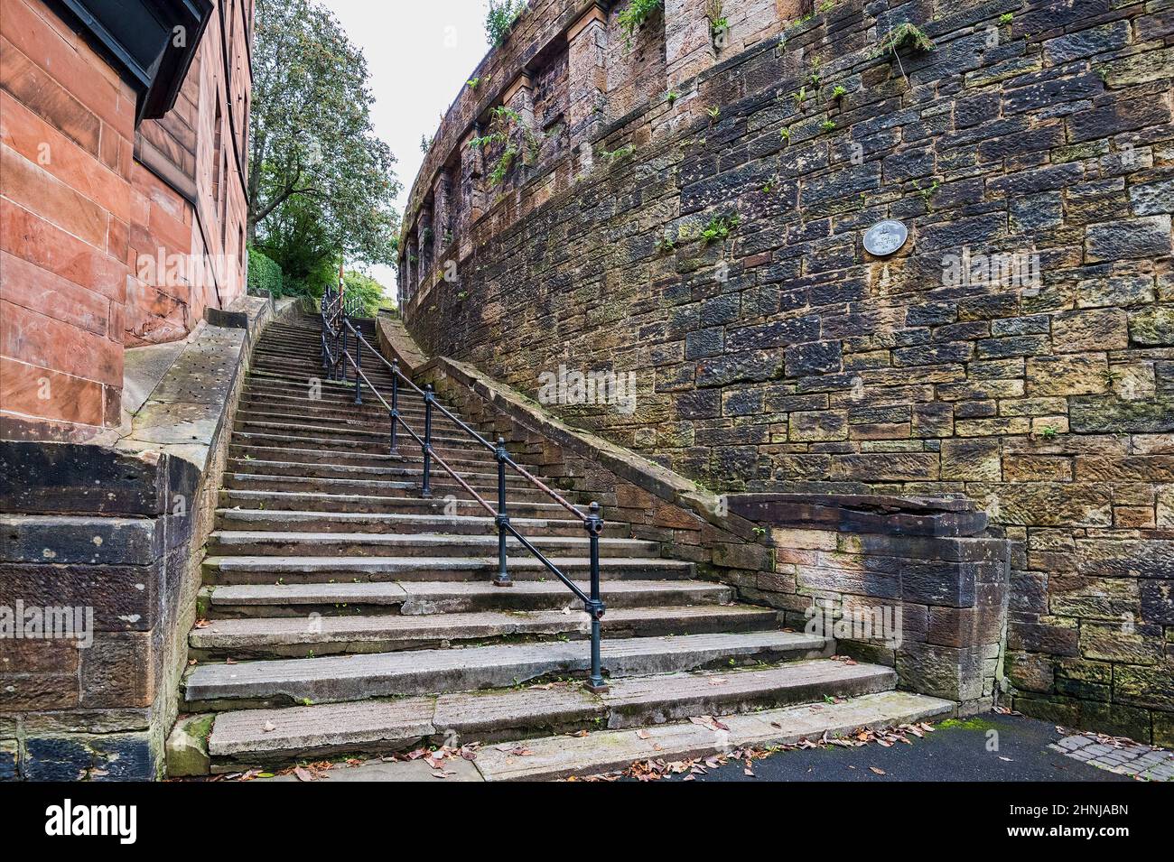 Die 60 Schritte Glasgow von Alexander griechische Thompson Stockfoto