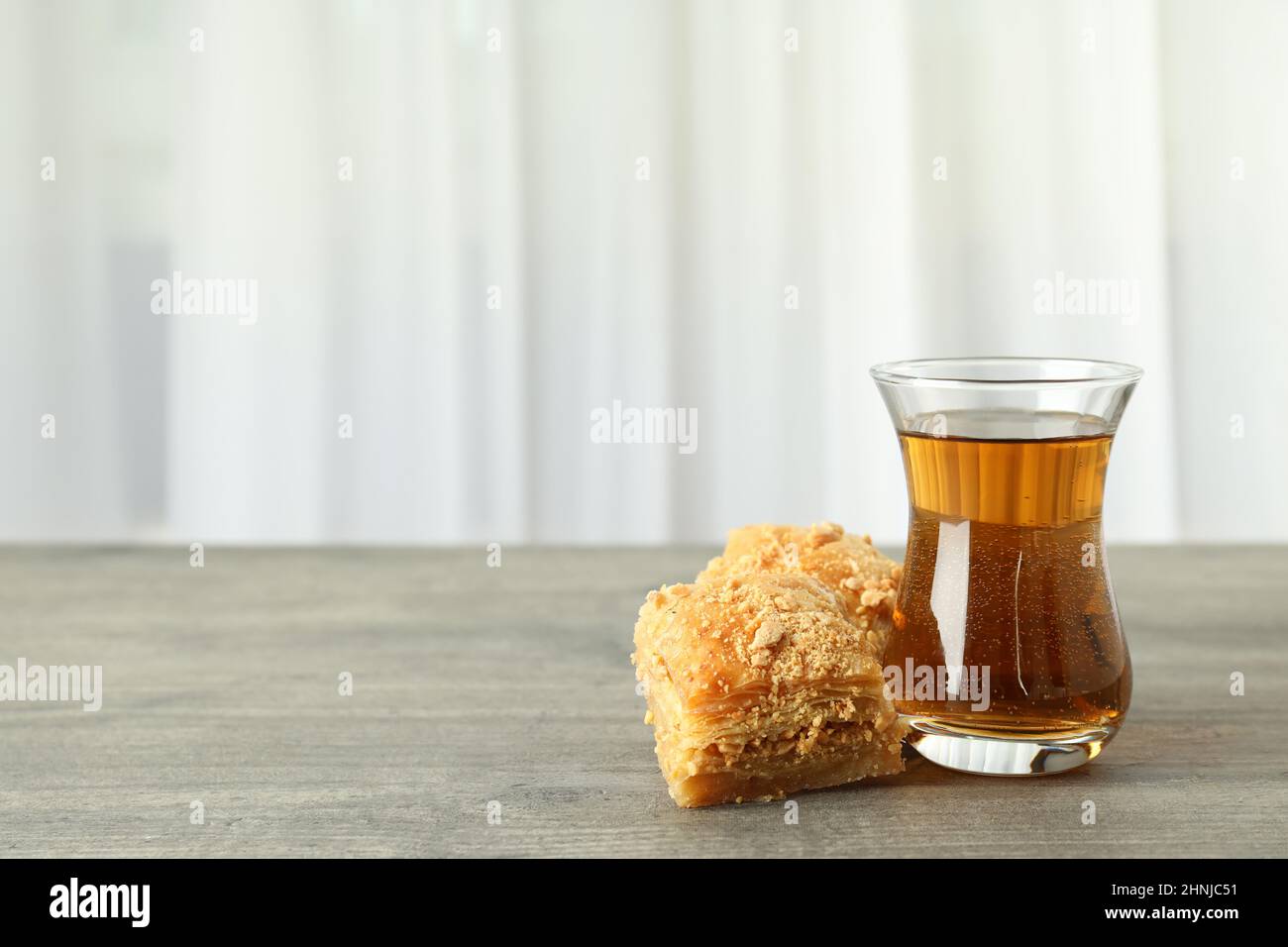 Konzept des Ramadan-Essens, Raum für Text Stockfoto