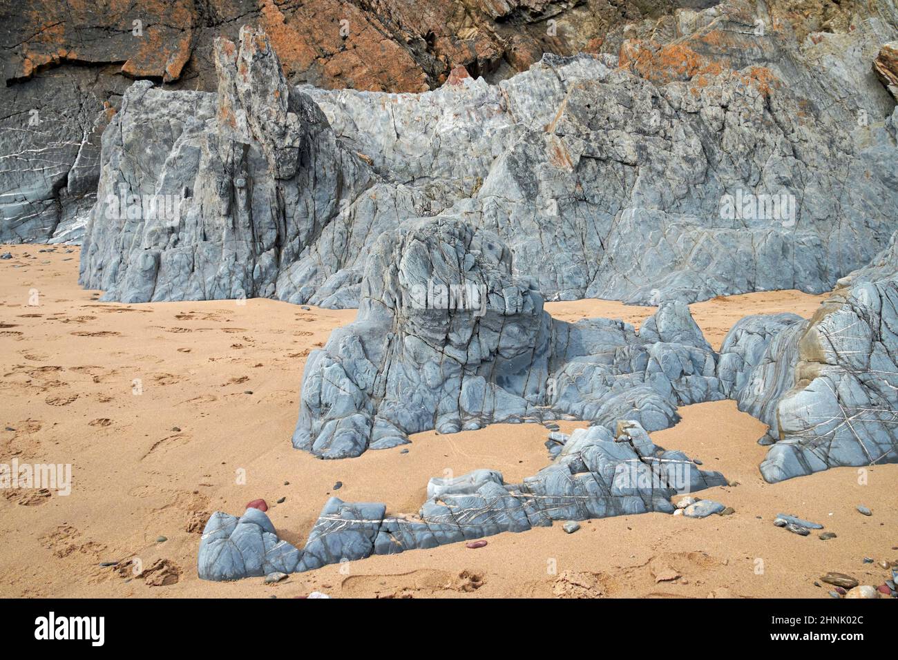 Marloes Sands, Pembrokeshire, Wales. Stockfoto