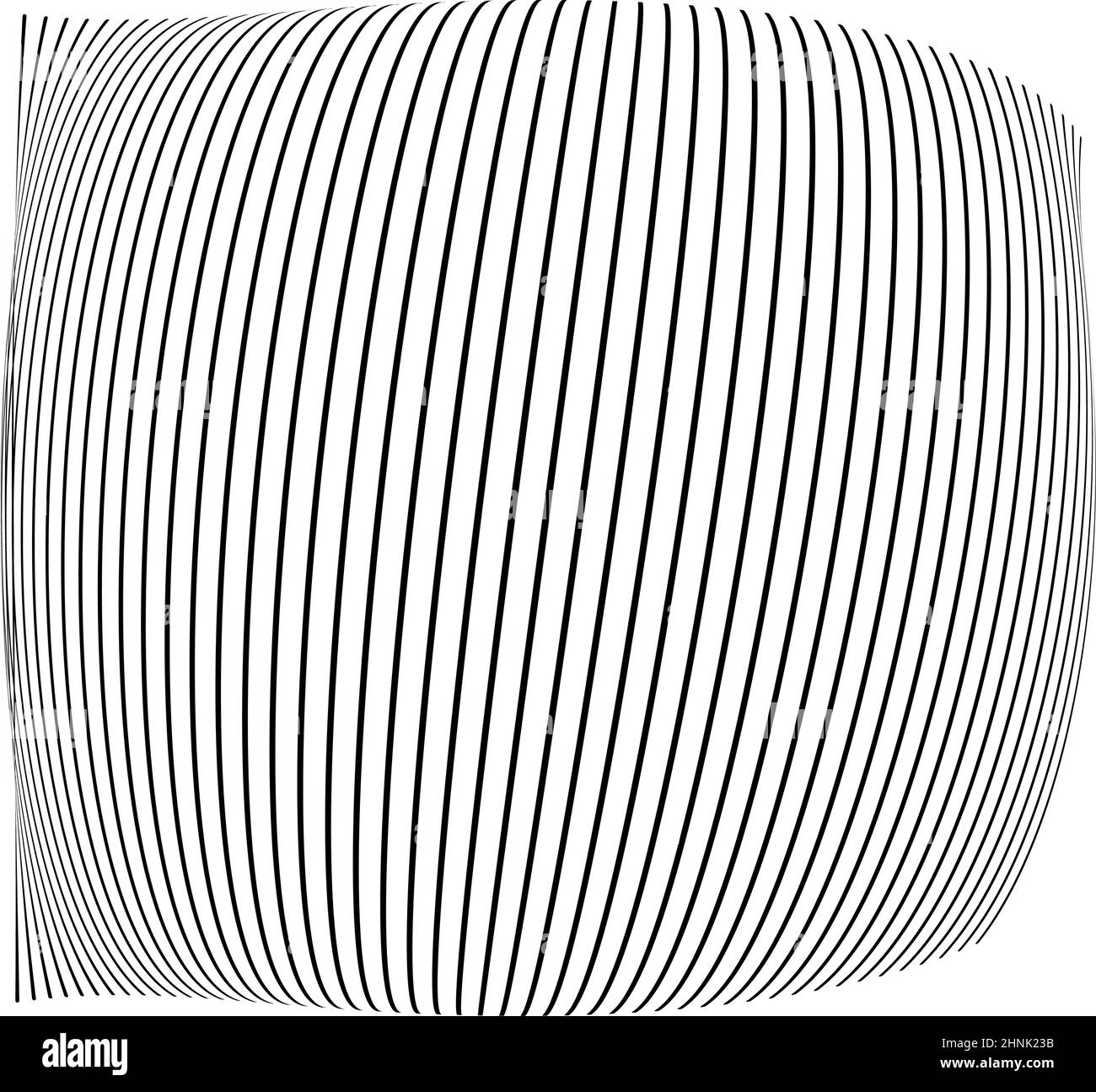 Wellige, winkende, kurvige Parallellinien. Gewellte, quellige Streifen – Vektorgrafik, Clip-Art-Grafiken Stock Vektor