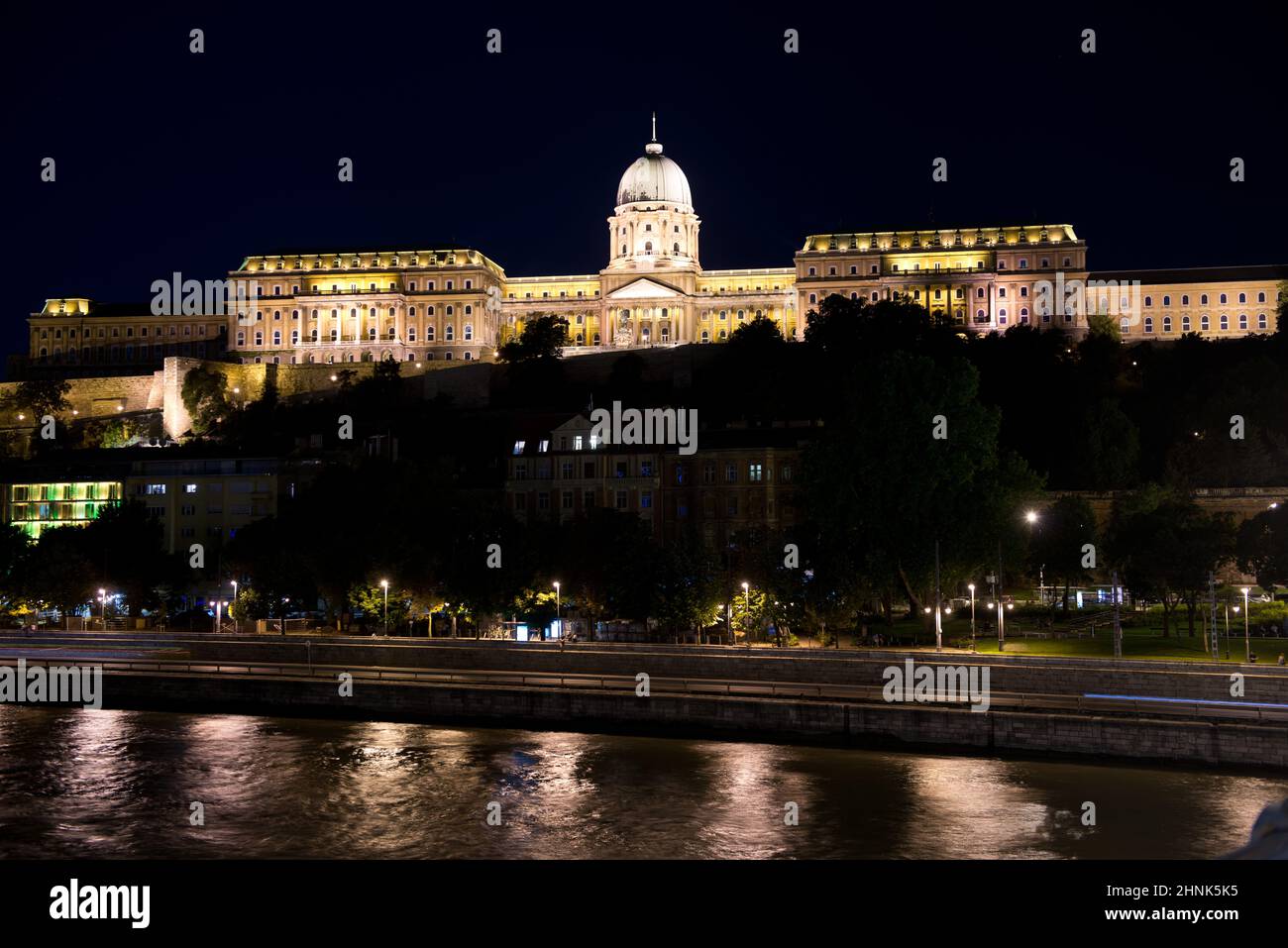 Donauufer Stockfoto