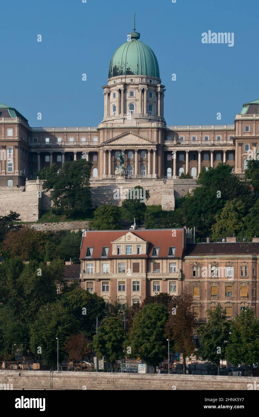 Die Budaer Burg Stockfoto