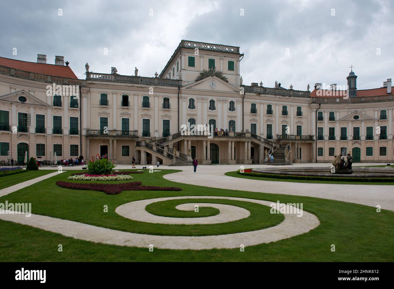 Das Schloss Esterhazy Stockfoto