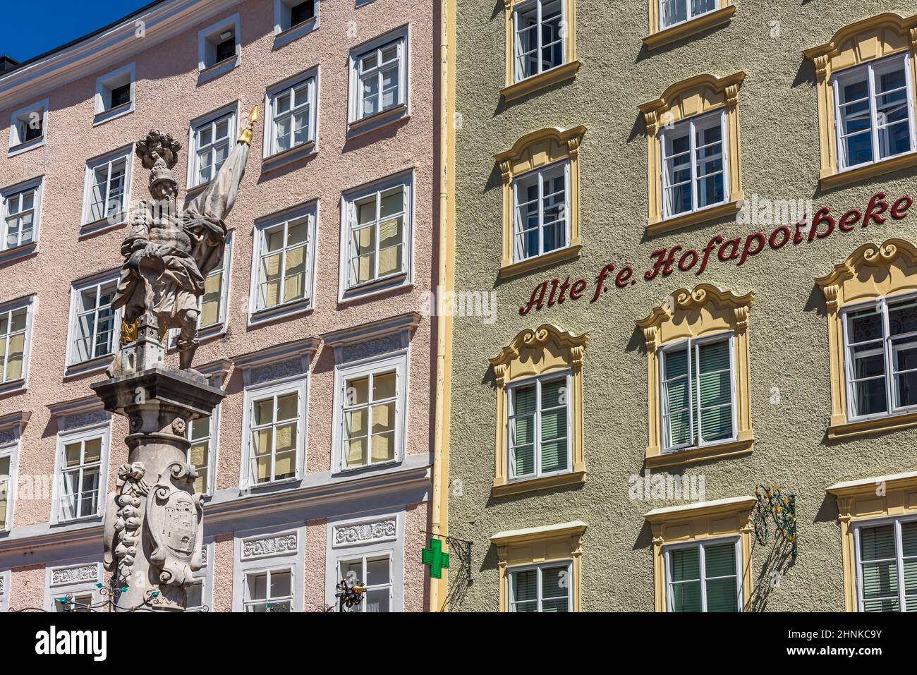 Floriani-Brunnen Stockfoto