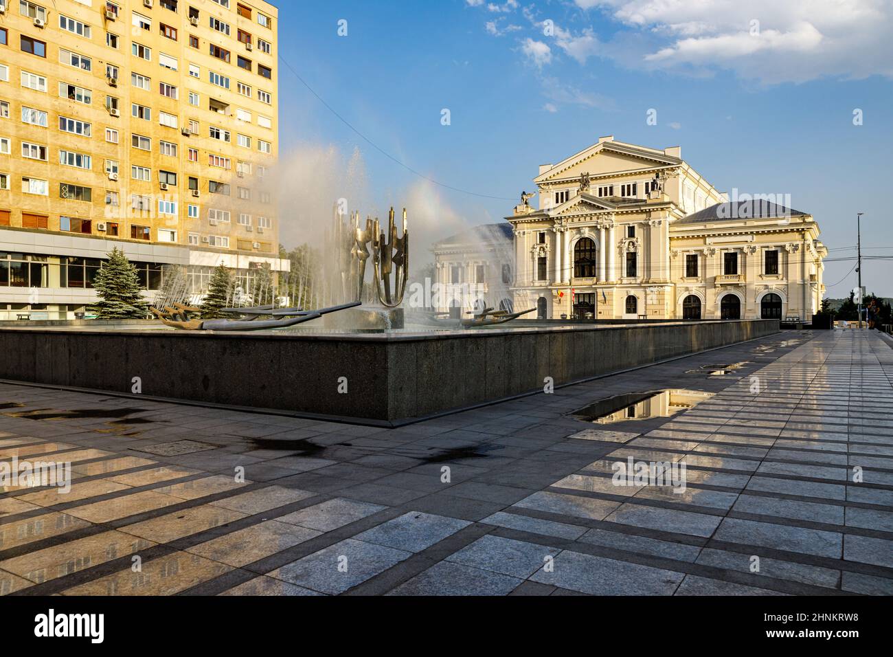 Die Stadt Drobeta Turnu Severin in Rumänien Stockfoto