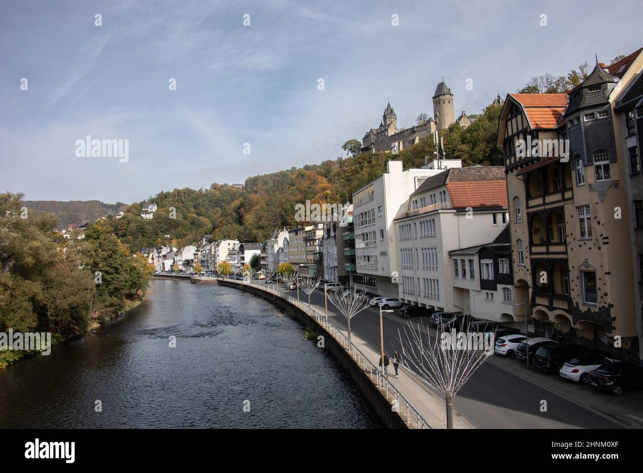 Altena Stadtzentrum Stockfoto