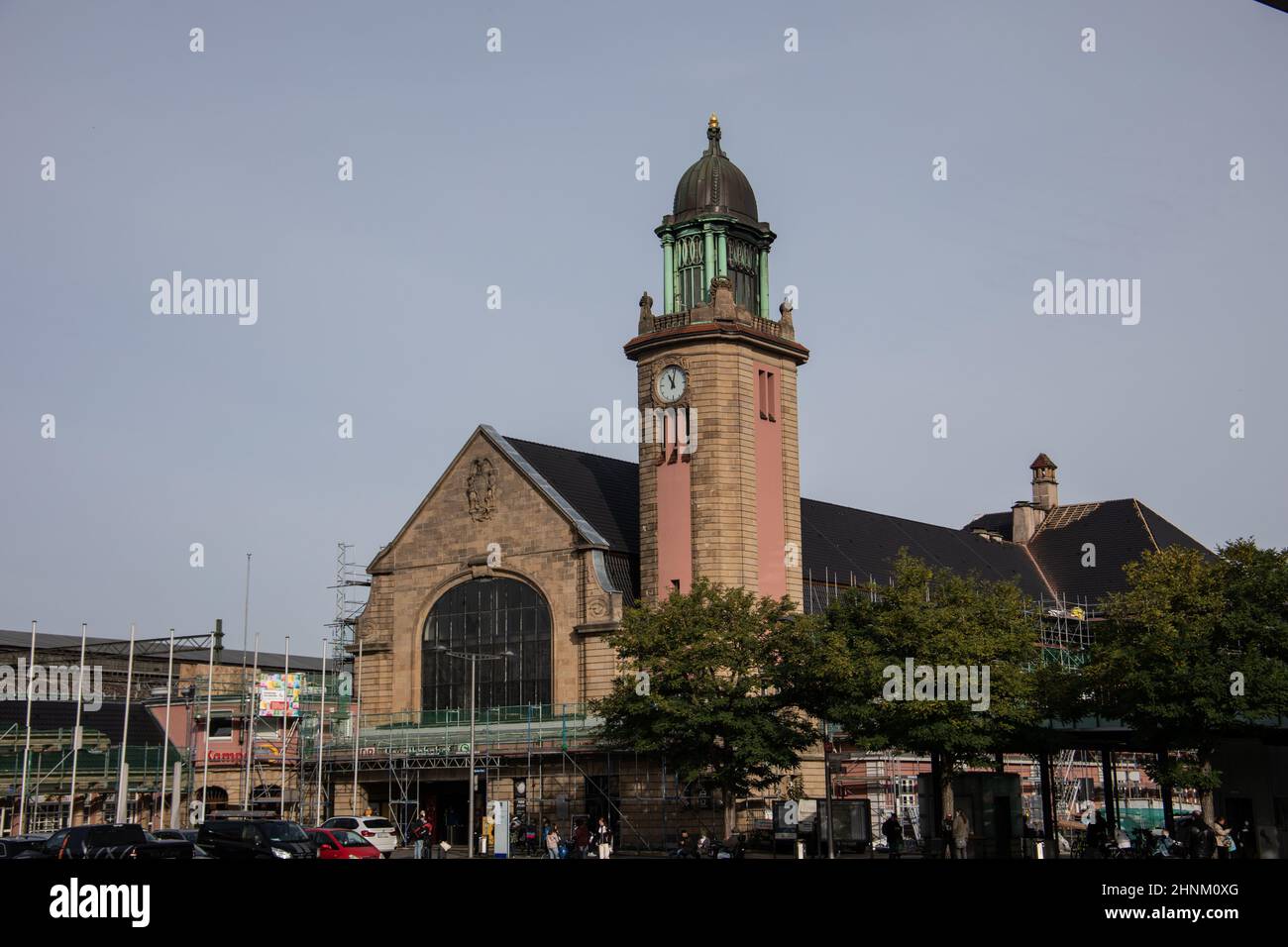 historischer Bahnhof Stockfoto