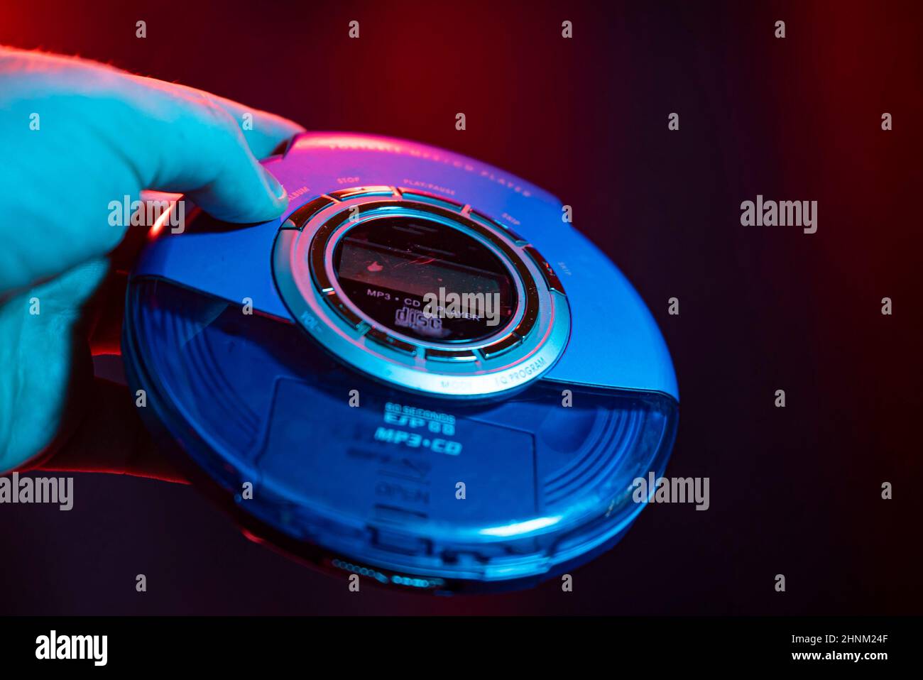 Tragbarer CD-Player 2 Stockfoto