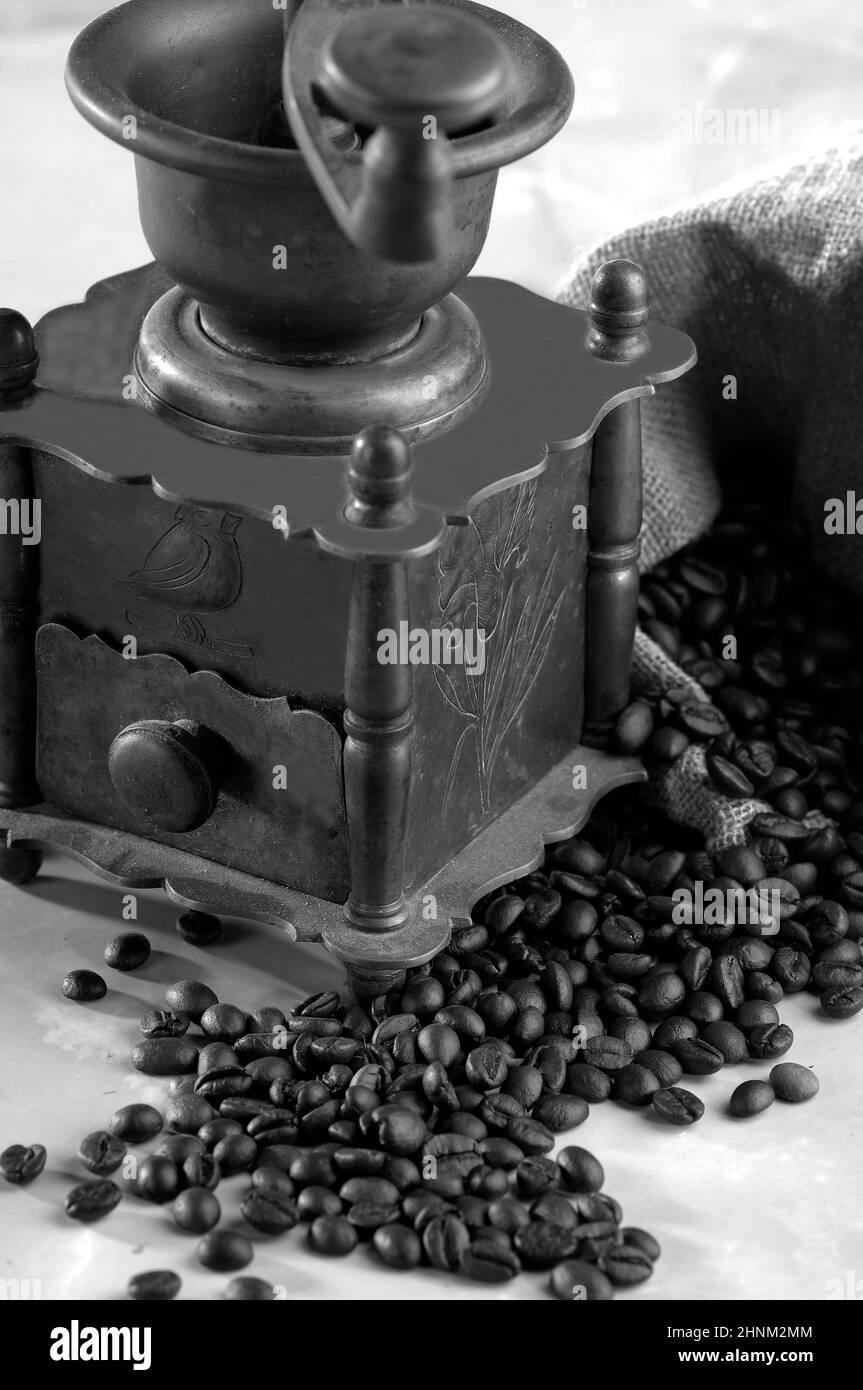 schwarzer Kaffee Stockfoto