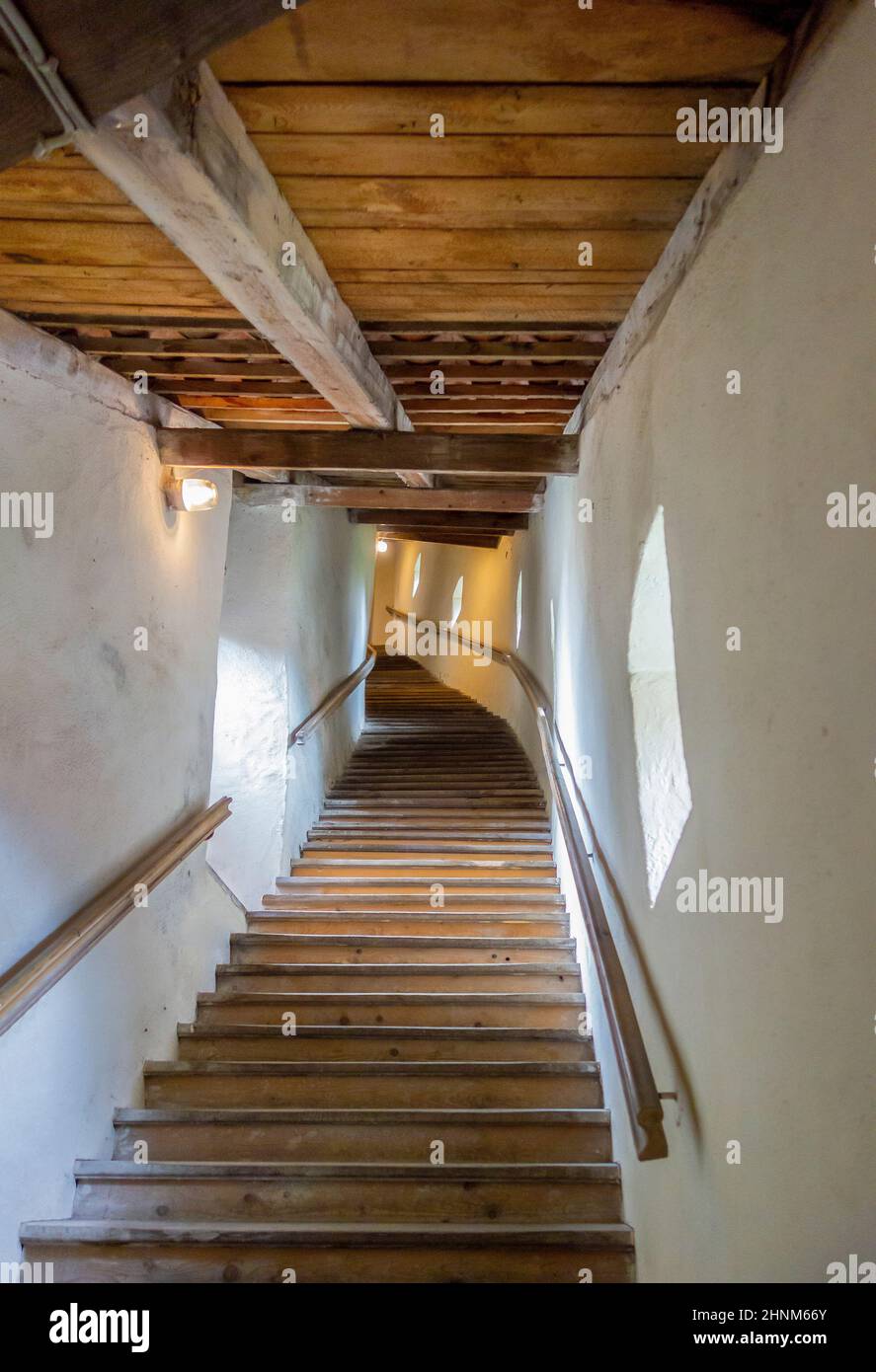 Lange Treppe Stockfoto