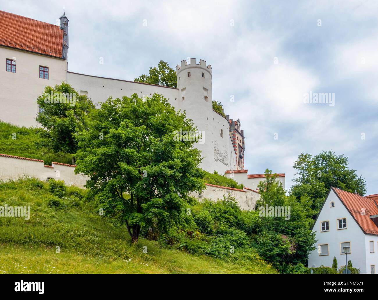 Hochburg in Füssen Stockfoto