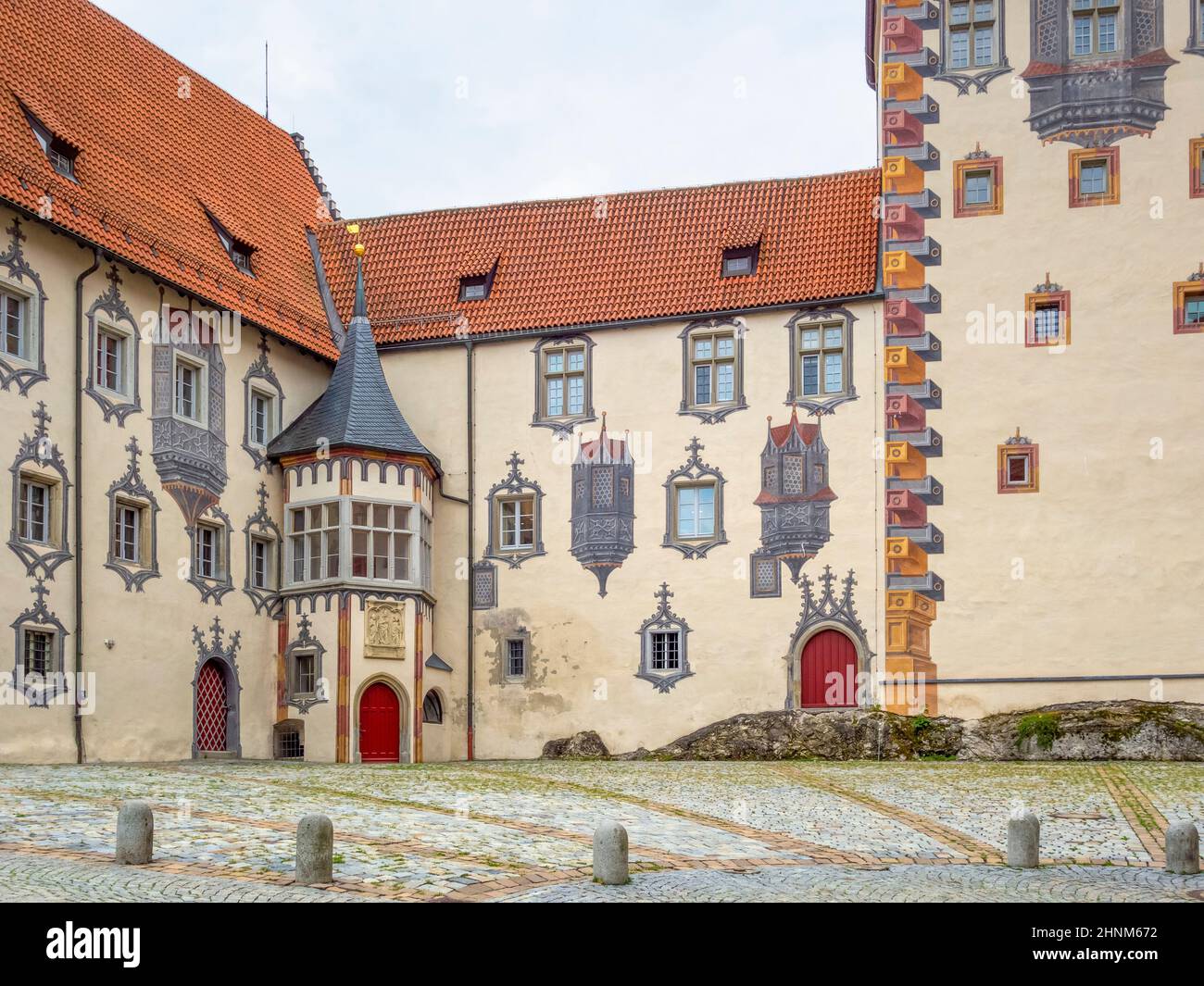 Hochburg in Füssen Stockfoto