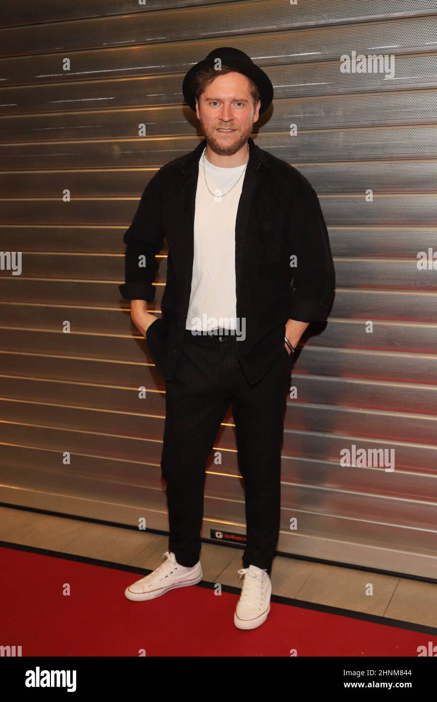 CHARITY Shop Eröffnung - FRIENDS Cup,Johannes Oerding,Hamburger Meile,Hamburg,27.10.2021 Stockfoto