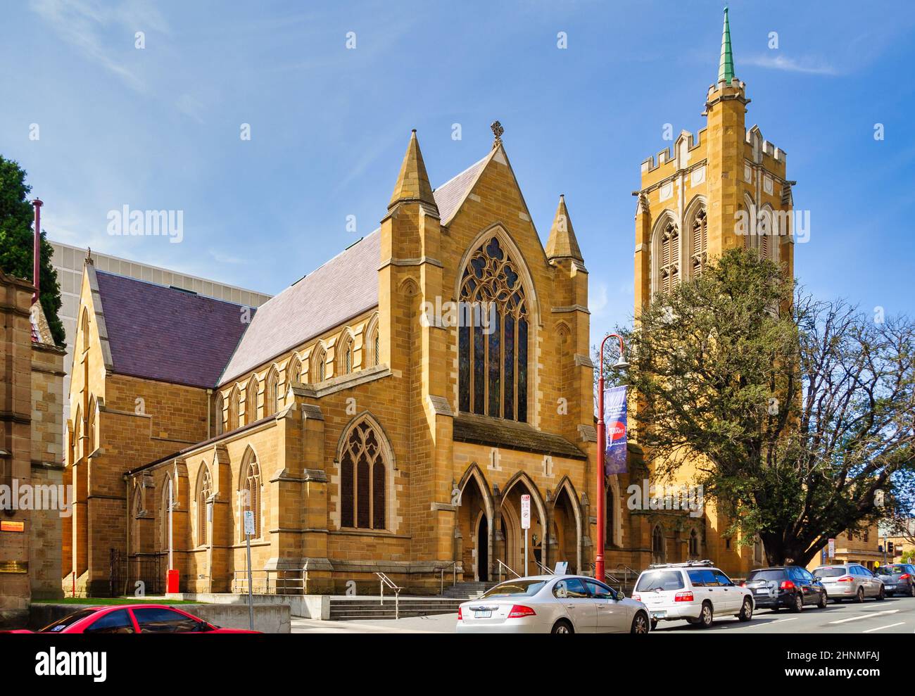 St. David Anglican Cathedral - Hobart Stockfoto