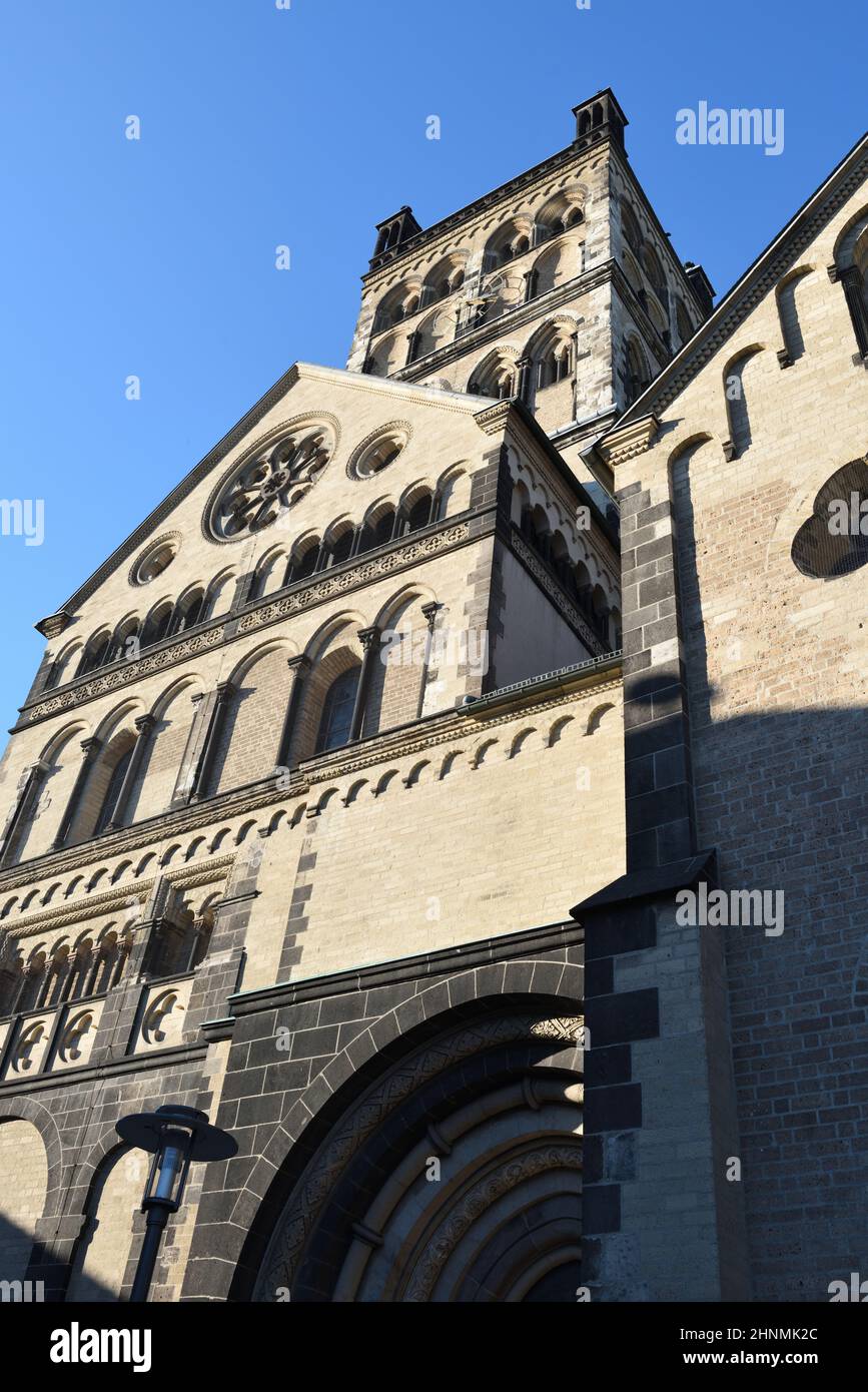 Quirinus-Münster Kirche in Neuss, NRW, Deutschland Stockfoto