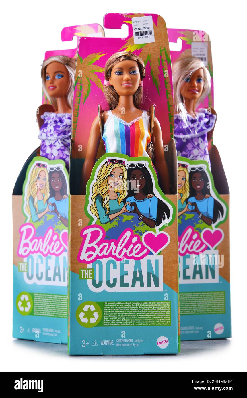 Barbie Puppen der Ocean Kollektion Stockfoto