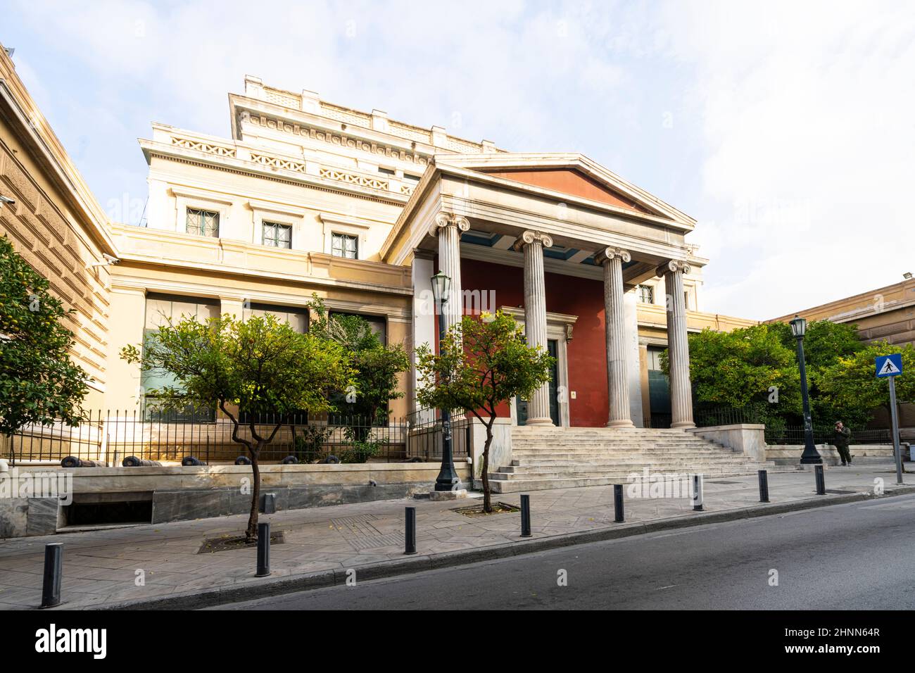Altes griechisches parlamentsgebäude in Athen Stockfoto