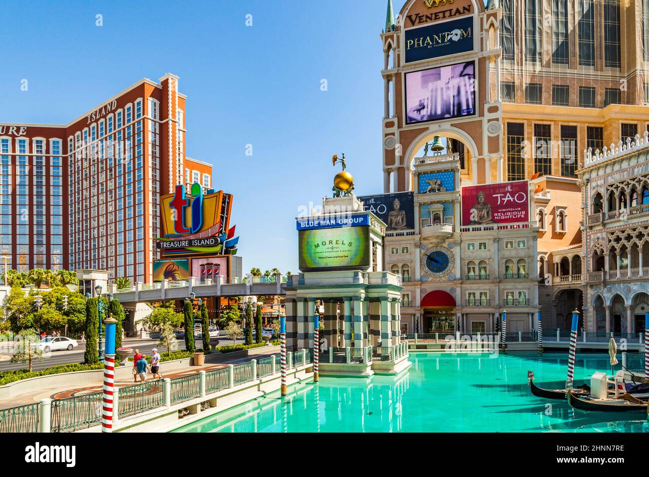 Das Venetian Resort Hotel & Casino Stockfoto
