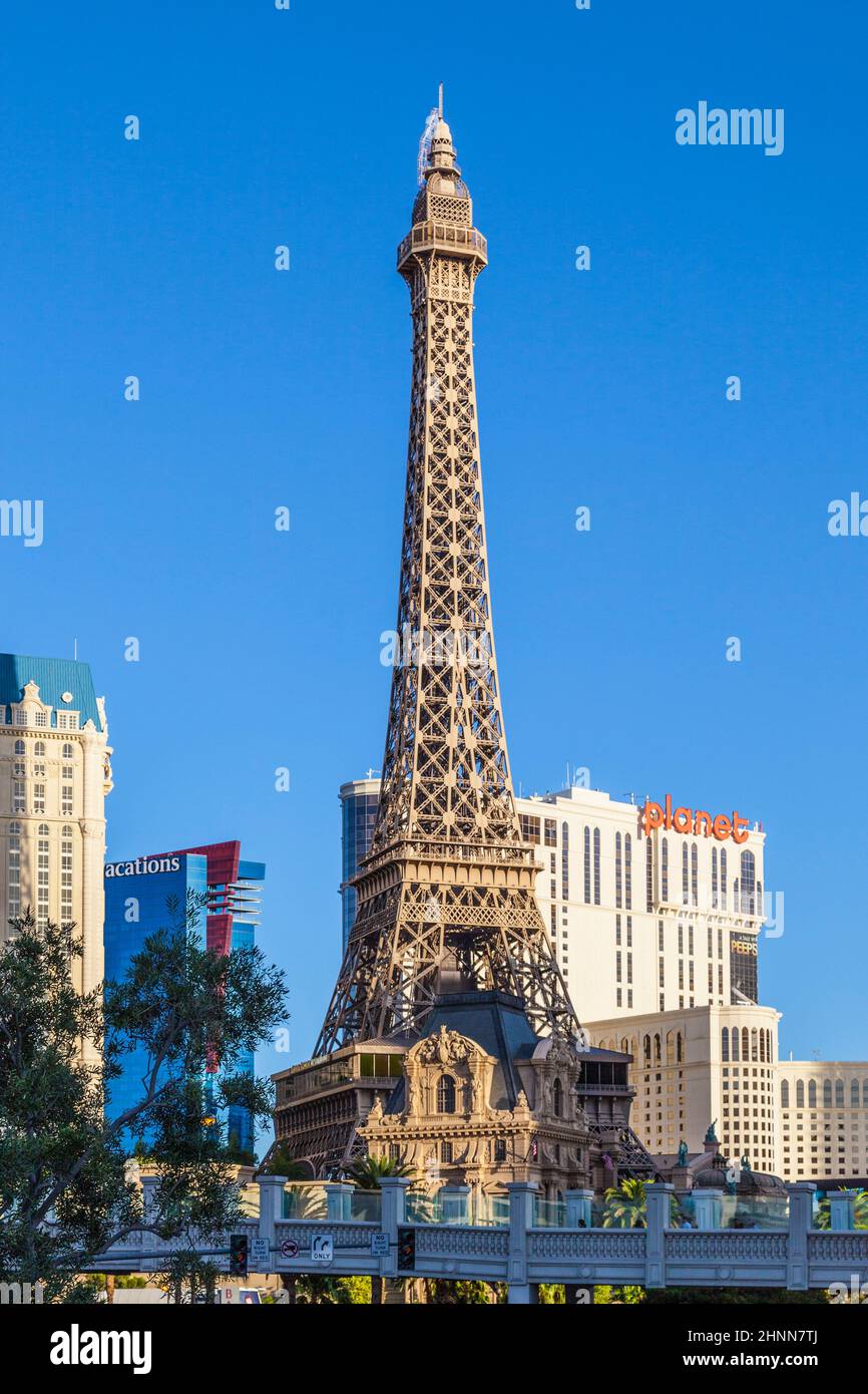Paris Las Vegas Hotel und Casino in Las Vegas Stockfoto